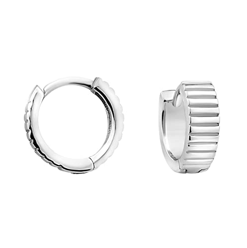 SOFIA MILANI - Damen Ohrringe 925 Silber - Geriffelt Creole - E1482 SOFIA MILANI - Damen Ohrringe 925 Silber - Geriffelt Creole - E1482 von Sofia Milani