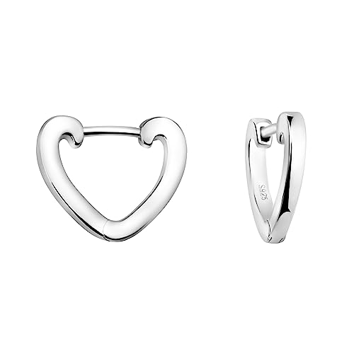 SOFIA MILANI - Damen Ohrringe 925 Silber - Herz Creole - E2060 von Sofia Milani