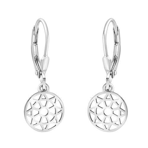 SOFIA MILANI - Damen Ohrringe 925 Silber - Kreis Ornamenten Ohrhänger - E1875 von Sofia Milani