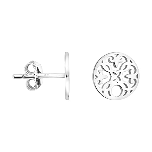 SOFIA MILANI - Damen Ohrringe 925 Silber - Kreis Ornamenten Ohrstecker - E1823 von Sofia Milani