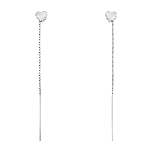 SOFIA MILANI - Damen Ohrringe 925 Silber - Ohrhänger als Herz Stab - 20771 von Sofia Milani