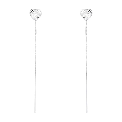 SOFIA MILANI - Damen Ohrringe 925 Silber - Ohrhänger als Herz Stab - 20785 von Sofia Milani