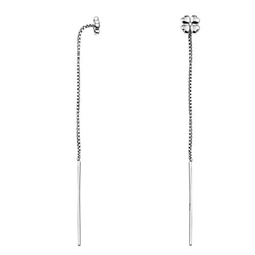 SOFIA MILANI - Damen Ohrringe 925 Silber - Ohrhänger als Kleeblatt Stab - 20772 von Sofia Milani