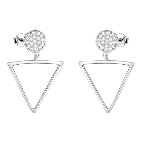 SOFIA MILANI - Damen Ohrringe 925 Silber - Ohrstecker als Dreieck - 20498 von Sofia Milani