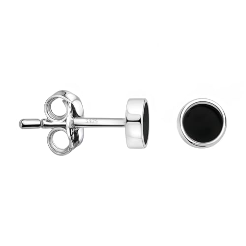 SOFIA MILANI - Damen Ohrringe 925 Silber - Ohrstecker als Kreise Ringe Schwarz - 20737 SOFIA MILANI - Damen Ohrringe 925 Silber - Ohrstecker als Kreise Ringe Schwarz - 20737 von Sofia Milani