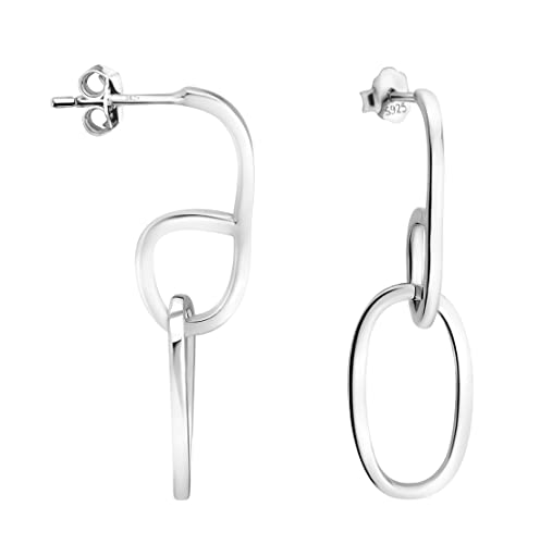 SOFIA MILANI - Damen Ohrringe 925 Silber - Ovaler Ohrhänger - E1476 SOFIA MILANI - Damen Ohrringe 925 Silber - Ovaler Ohrhänger - E1476 von Sofia Milani