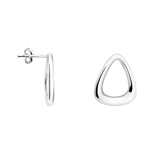 SOFIA MILANI - Damen Ohrringe 925 Silber - Ovaler Ohrstecker - E1809 von Sofia Milani