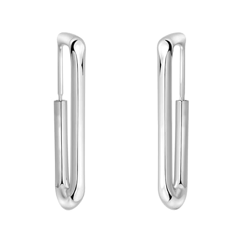 SOFIA MILANI - Damen Ohrringe 925 Silber - Quadrat Viereck Ohrhänger - E1494 von Sofia Milani