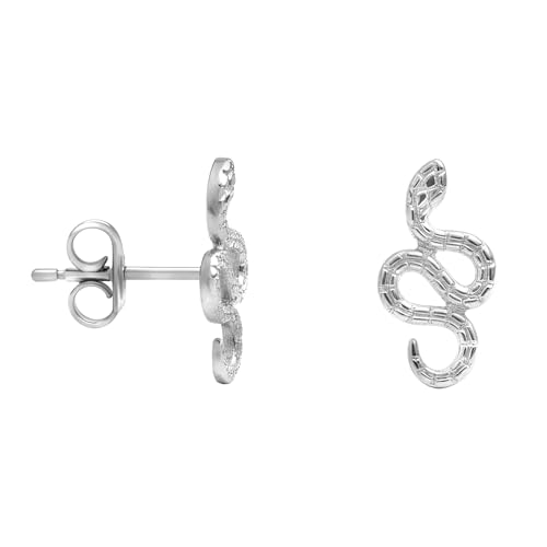 SOFIA MILANI - Damen Ohrringe 925 Silber - Schlangen Ohrstecker - E1283 von Sofia Milani