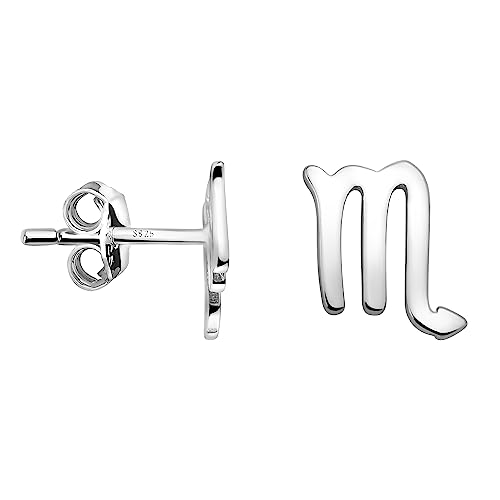 SOFIA MILANI - Damen Ohrringe 925 Silber - Skorpion Sternzeichen Ohrstecker - E2140 von Sofia Milani
