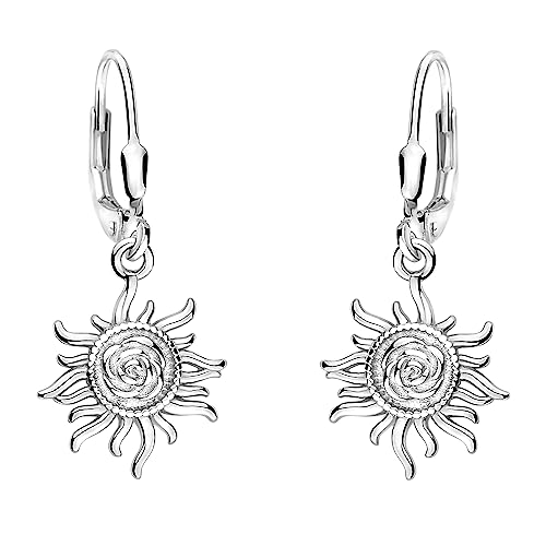 SOFIA MILANI - Damen Ohrringe 925 Silber - Sonnen Ohrhänger - E2174 von Sofia Milani