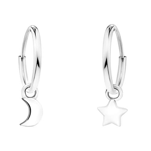SOFIA MILANI - Damen Ohrringe 925 Silber - Sternen Mond Ohrhänger - E1331 SOFIA MILANI - Damen Ohrringe 925 Silber - Sternen Mond Ohrhänger - E1331 von Sofia Milani