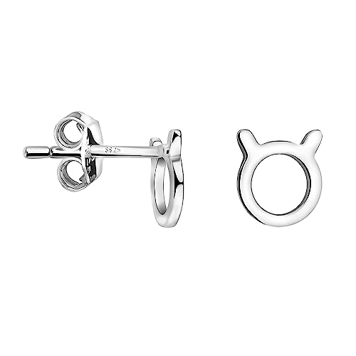 SOFIA MILANI - Damen Ohrringe 925 Silber - Stier Sternzeichen Ohrstecker - E2144 von Sofia Milani