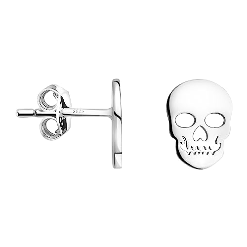 SOFIA MILANI - Damen Ohrringe 925 Silber - Totenkopf Ohrstecker - E2210 von Sofia Milani