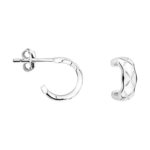 SOFIA MILANI - Damen Ohrringe 925 Silber - X Creole - E1813 SOFIA MILANI - Damen Ohrringe 925 Silber - X Creole - E1813 von Sofia Milani