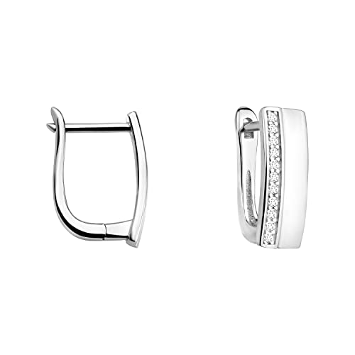 SOFIA MILANI - Damen Ohrringe 925 Silber - Zirkonia Ohrhänger - E1638 von Sofia Milani