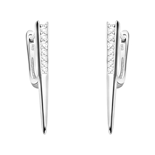 SOFIA MILANI - Damen Ohrringe 925 Silber - mit Zirkonia Steinen - Spitzen Ohrstecker - E1819 SOFIA MILANI - Damen Ohrringe 925 Silber - mit Zirkonia Steinen - Spitzen Ohrstecker - E1819 von Sofia Milani