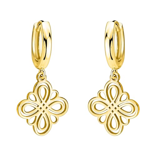 SOFIA MILANI - Damen Ohrringe 925 Silber - vergoldet/golden - Blumen Creole - E2476 SOFIA MILANI - Damen Ohrringe 925 Silber - vergoldet/golden - Blumen Creole - E2476 von Sofia Milani