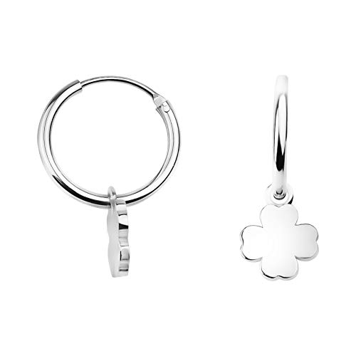 SOFIA MILANI - Damen Ohrringe 925 Silber - Creolen als Kleeblatt - 20720 SOFIA MILANI - Damen Ohrringe 925 Silber - Creolen als Kleeblatt - 20720 von Sofia Milani