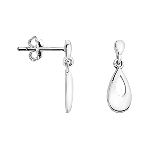 SOFIA MILANI - Damen Ohrringe 925 Silber - Ohrstecker Oval - 20542 von Sofia Milani