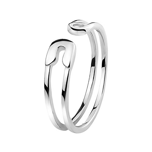 Sofia Milani - Damen Ring 925 Silber - Sicherheitsnadel Safety Pin - 10087-58 (18.5) von Sofia Milani