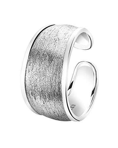 Sofia Milani - Damen Ring 925 Silber - Band Breit - 10096-50 (15.9) von Sofia Milani