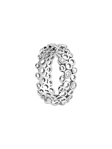 Sofia Milani - Damen Ring 925 Silber - mit Zirkonia Steinen - Ornament Kreise Ring - 10086 - (60 (19.1)) von Sofia Milani