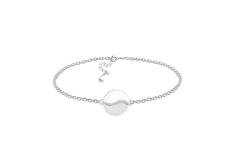 Sofia Milani Armband Gebürstetes Ying Yang (Armband), 925 Silber Damen Schmuck - B0328 von Sofia Milani
