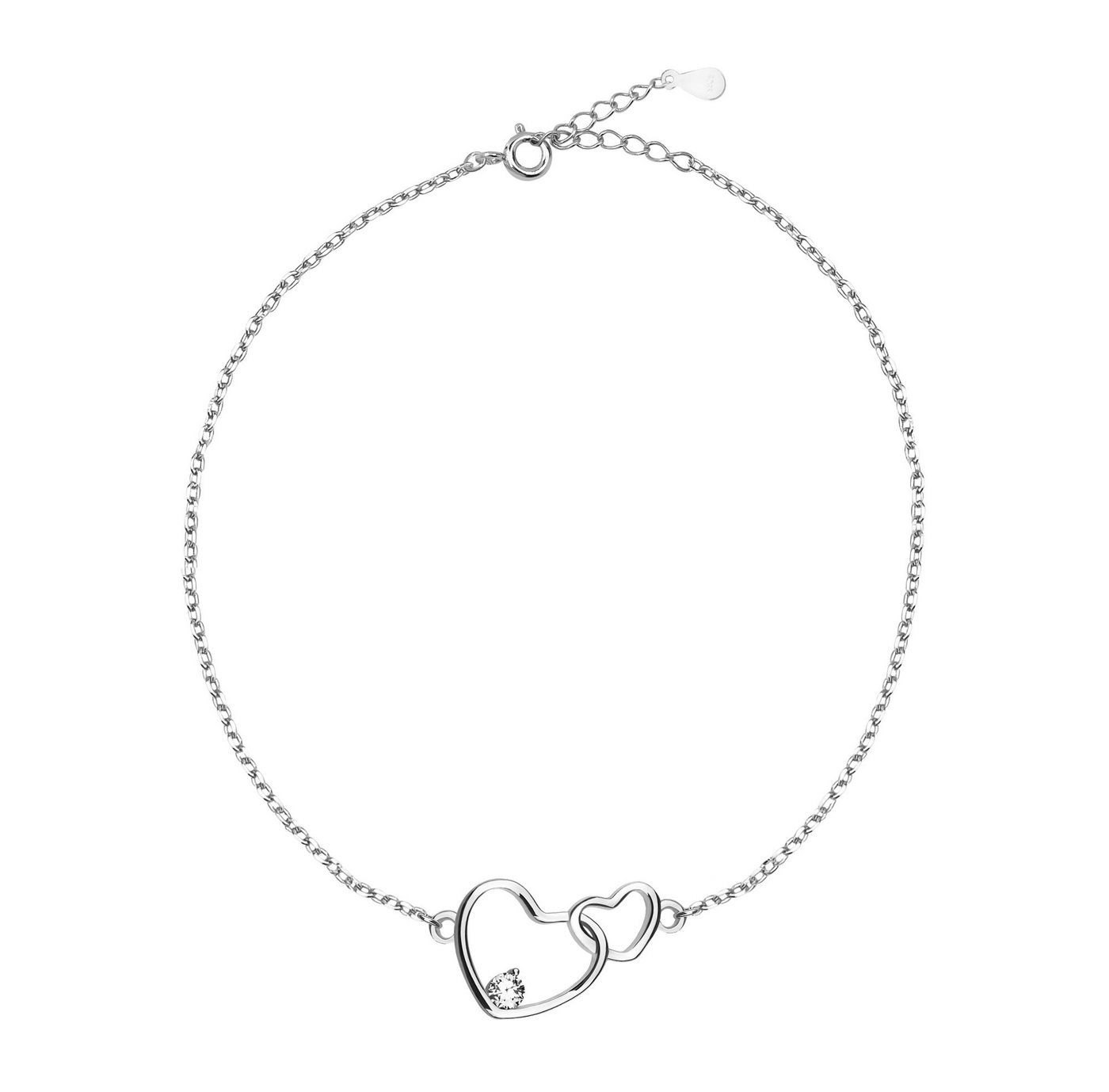 Sofia Milani Armband Herz (Armband), 925 Silber Damen Schmuck - B0100 von Sofia Milani