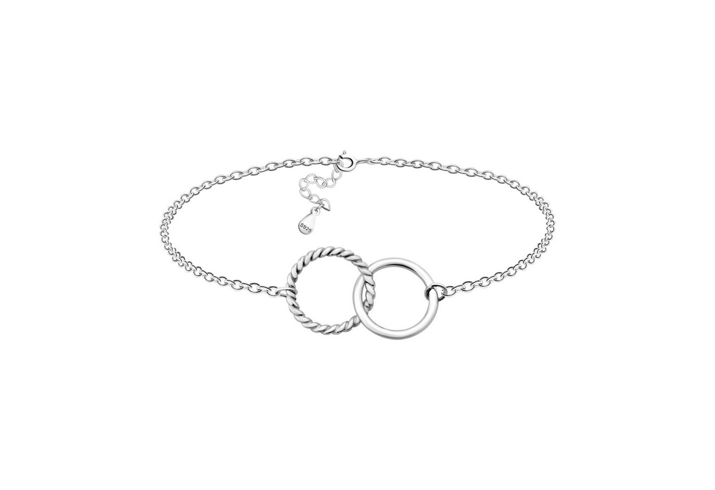 Sofia Milani Armband Kreise (Armband), 925 Silber Damen Schmuck von Sofia Milani