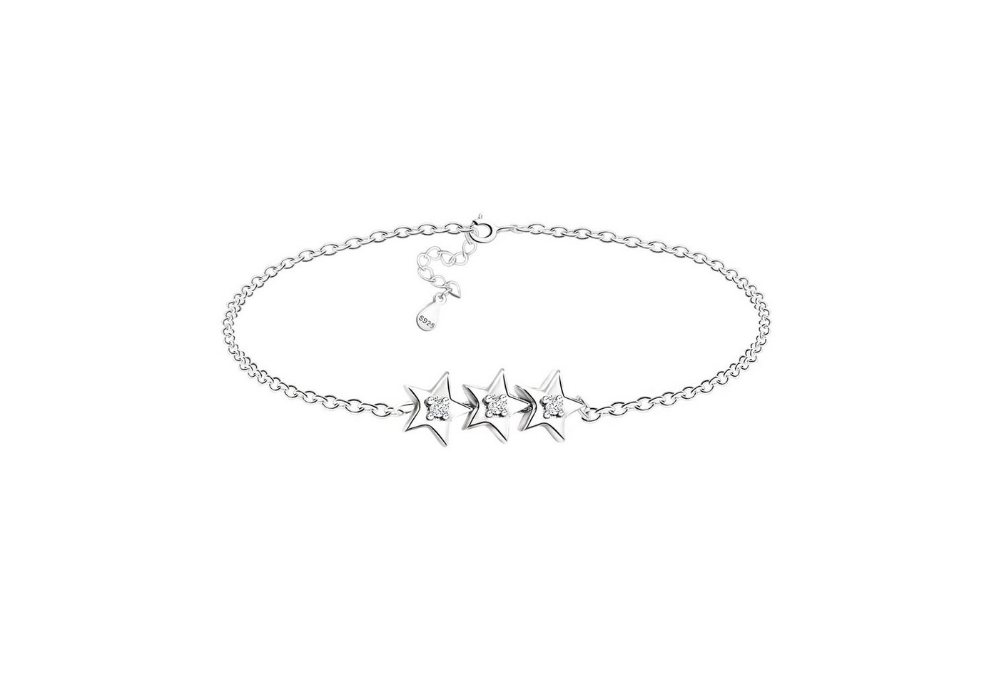 Sofia Milani Armband Stern (Armband), 925 Silber Damen Schmuck von Sofia Milani