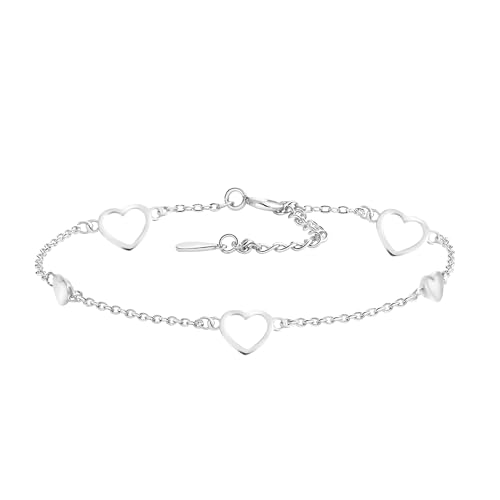Sofia Milani - Damen Armband 925 Silber - Herz Anhänger - 30227 von Sofia Milani