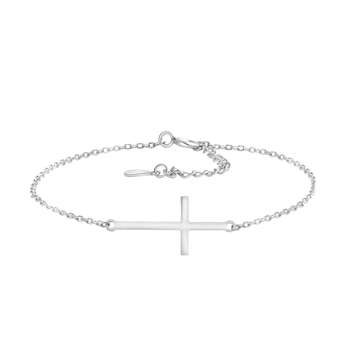 Sofia Milani - Damen Armband 925 Silber - Kreuz Anhänger - 30177 von Sofia Milani