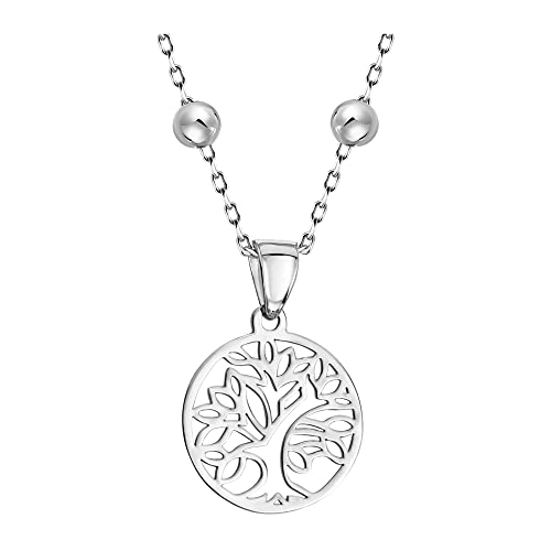 Sofia Milani - Damen Halskette 925 Silber - Baum des Lebens Anhänger - N0393 von Sofia Milani