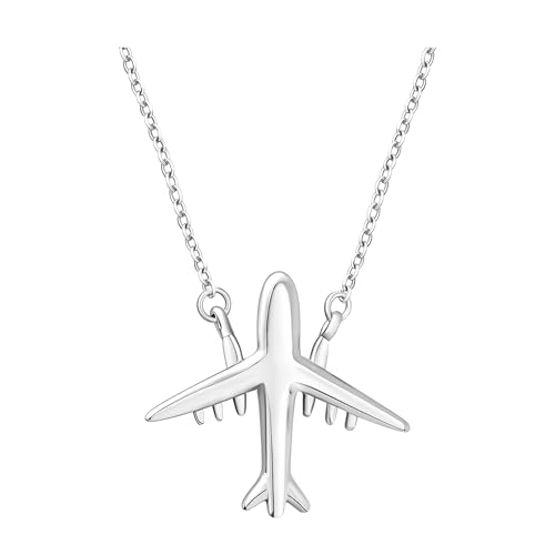 Sofia Milani - Damen Halskette 925 Silber - Flugzeug Reise Anhänger - 50293 von Sofia Milani