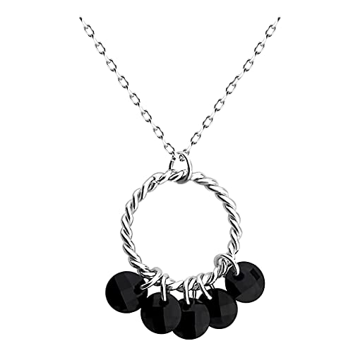 Sofia Milani - Damen Halskette 925 Silber - Kreis Anhänger - 50368 von Sofia Milani