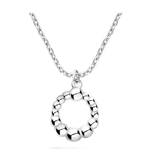 Sofia Milani - Damen Halskette 925 Silber - Kugel Kreis Anhänger - N0666 von Sofia Milani