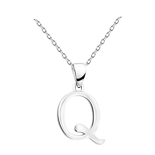 Sofia Milani - Damen Halskette 925 Silber - Q Buchstaben Anhänger - N0438 von Sofia Milani