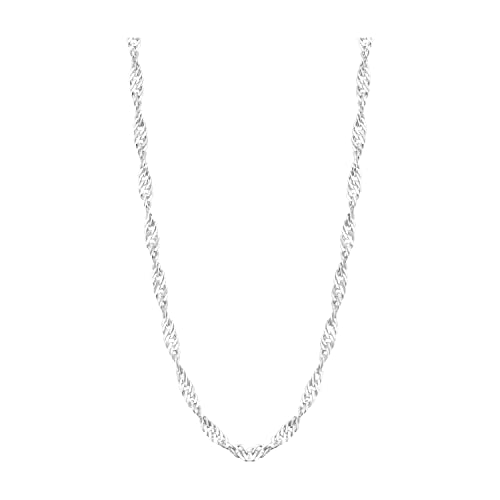 Sofia Milani - Damen Halskette 925 Silber - Singapur Kette - N0634 von Sofia Milani