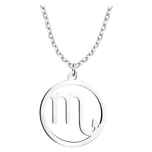 Sofia Milani - Damen Halskette 925 Silber - Skorpion Sternzeichen Anhänger - N0724 von Sofia Milani