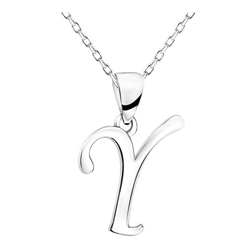 Sofia Milani - Damen Halskette 925 Silber - Y Buchstaben Anhänger - 50357 von Sofia Milani