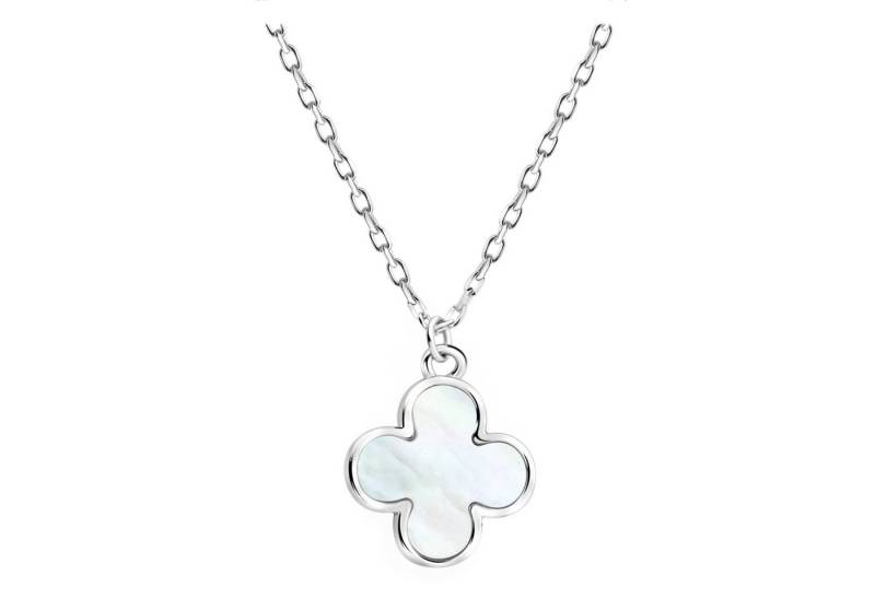 Sofia Milani Kette mit Anhänger Blume Emaille, 925 Silber Damen Schmuck - N0836 von Sofia Milani