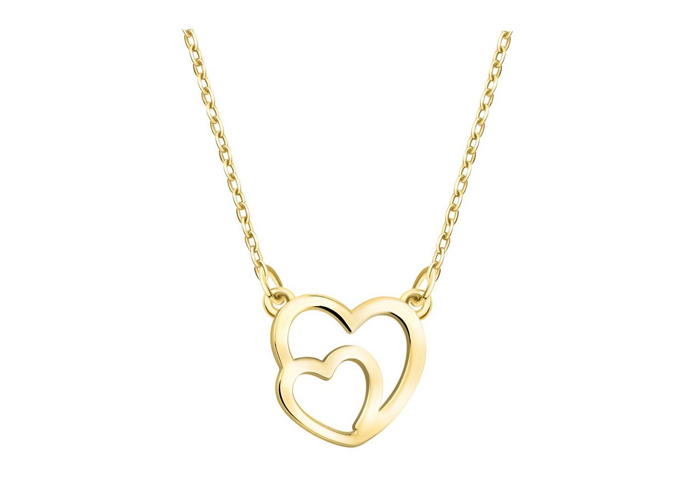 Sofia Milani Kette mit Anhänger Herz, 925 Silber Damen Schmuck - N0590 Sofia Milani Kette mit Anhänger Herz, 925 Silber Damen Schmuck - N0590 von Sofia Milani