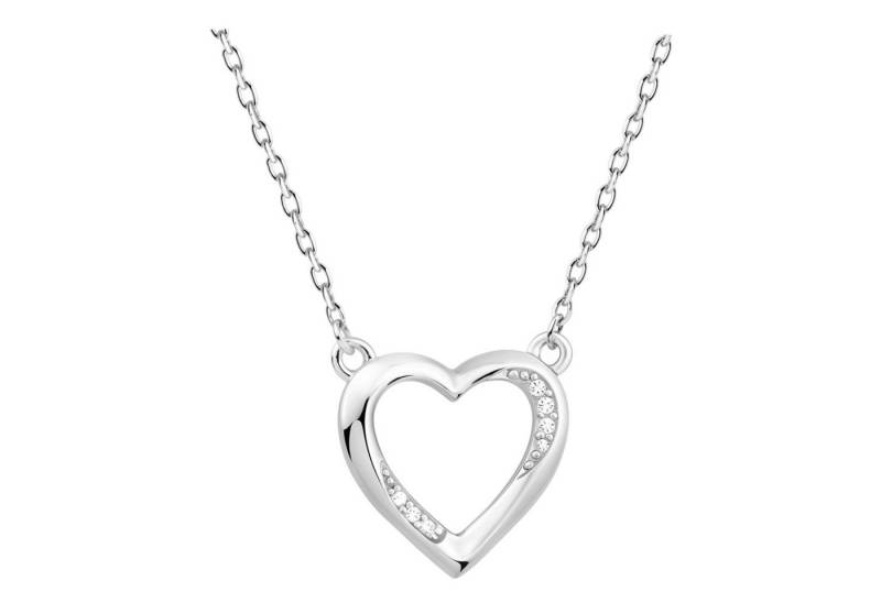 Sofia Milani Kette mit Anhänger Herz, 925 Silber Damen Schmuck - N0765 von Sofia Milani