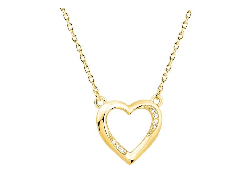 Sofia Milani Kette mit Anhänger Herz, 925 Silber Damen Schmuck - N0765 von Sofia Milani