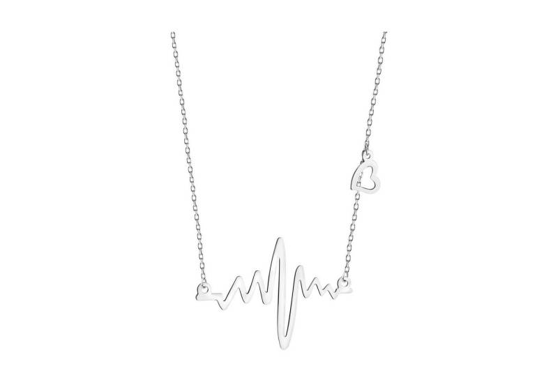 Sofia Milani Kette mit Anhänger Herz, 925 Silber Damen Schmuck - N0142 von Sofia Milani