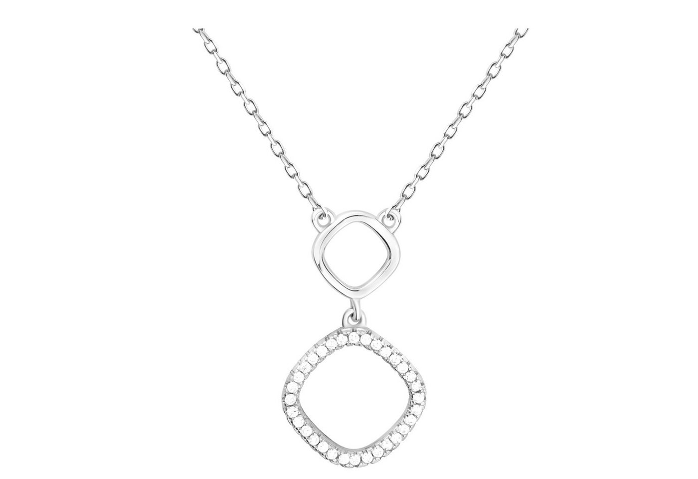 Sofia Milani Kette mit Anhänger Kreis, 925 Silber Damen Schmuck von Sofia Milani