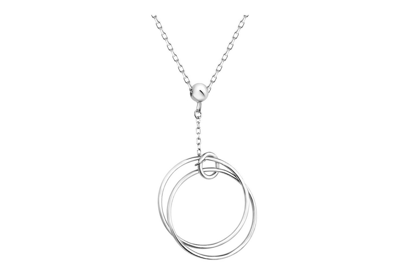 Sofia Milani Kette mit Anhänger Kreis, 925 Silber Damen Schmuck von Sofia Milani