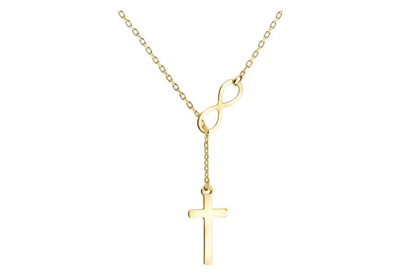 Sofia Milani Kette mit Anhänger Kreuz, 925 Silber Damen Schmuck - N0767 von Sofia Milani