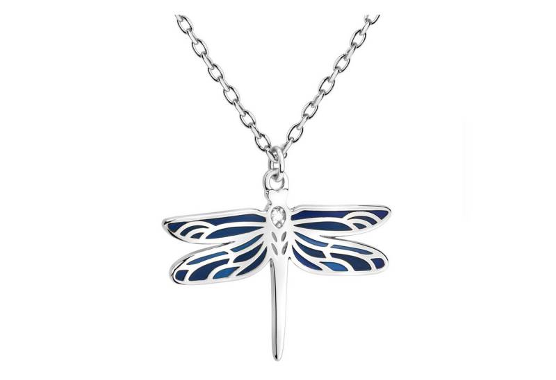 Sofia Milani Kette mit Anhänger Libellen, 925 Silber Damen Schmuck - N0786 Sofia Milani Kette mit Anhänger Libellen, 925 Silber Damen Schmuck - N0786 von Sofia Milani